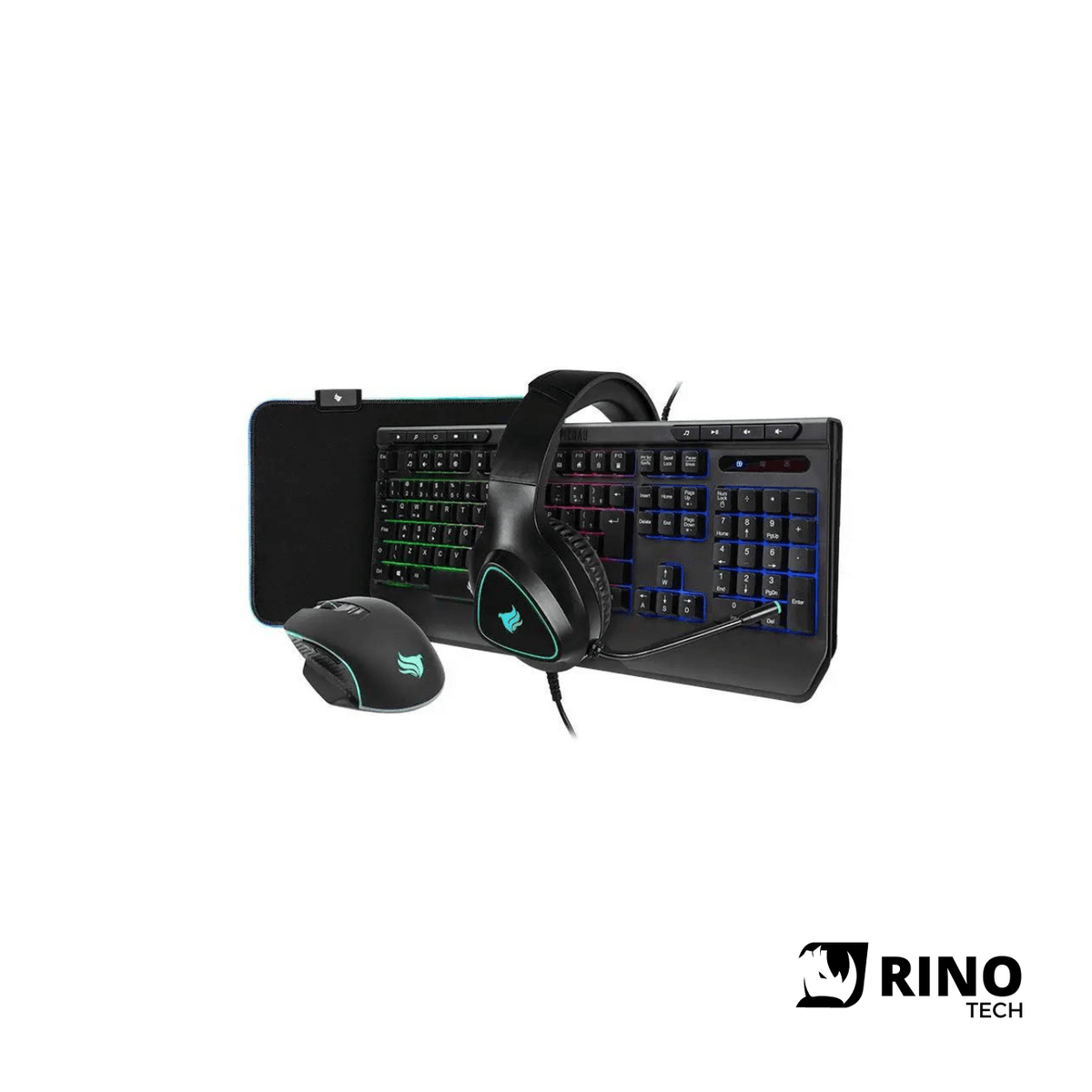 Kit Periférico Gamer Pichau Netuno 4x1 - Rino Tech