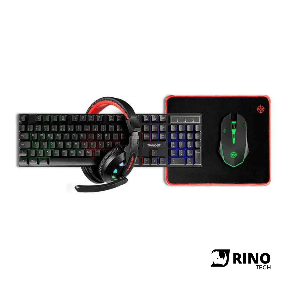 Kit Periférico Gamer TGT Ariete 4x1 - Rino Tech