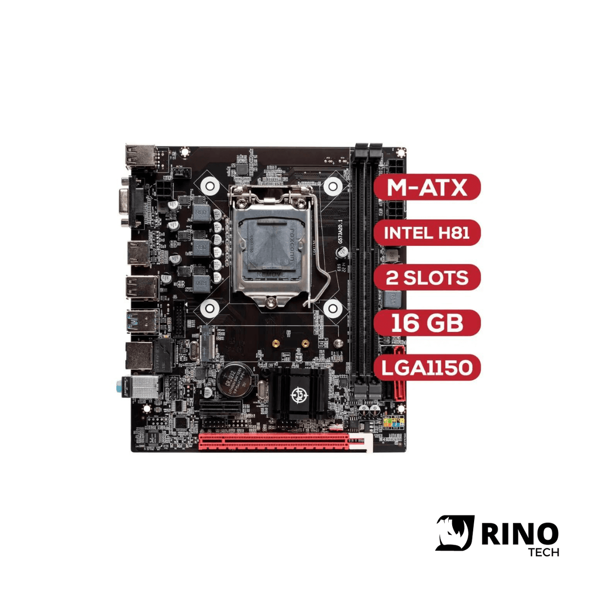 Placa-Mãe TGT H81NTC - Rino Tech