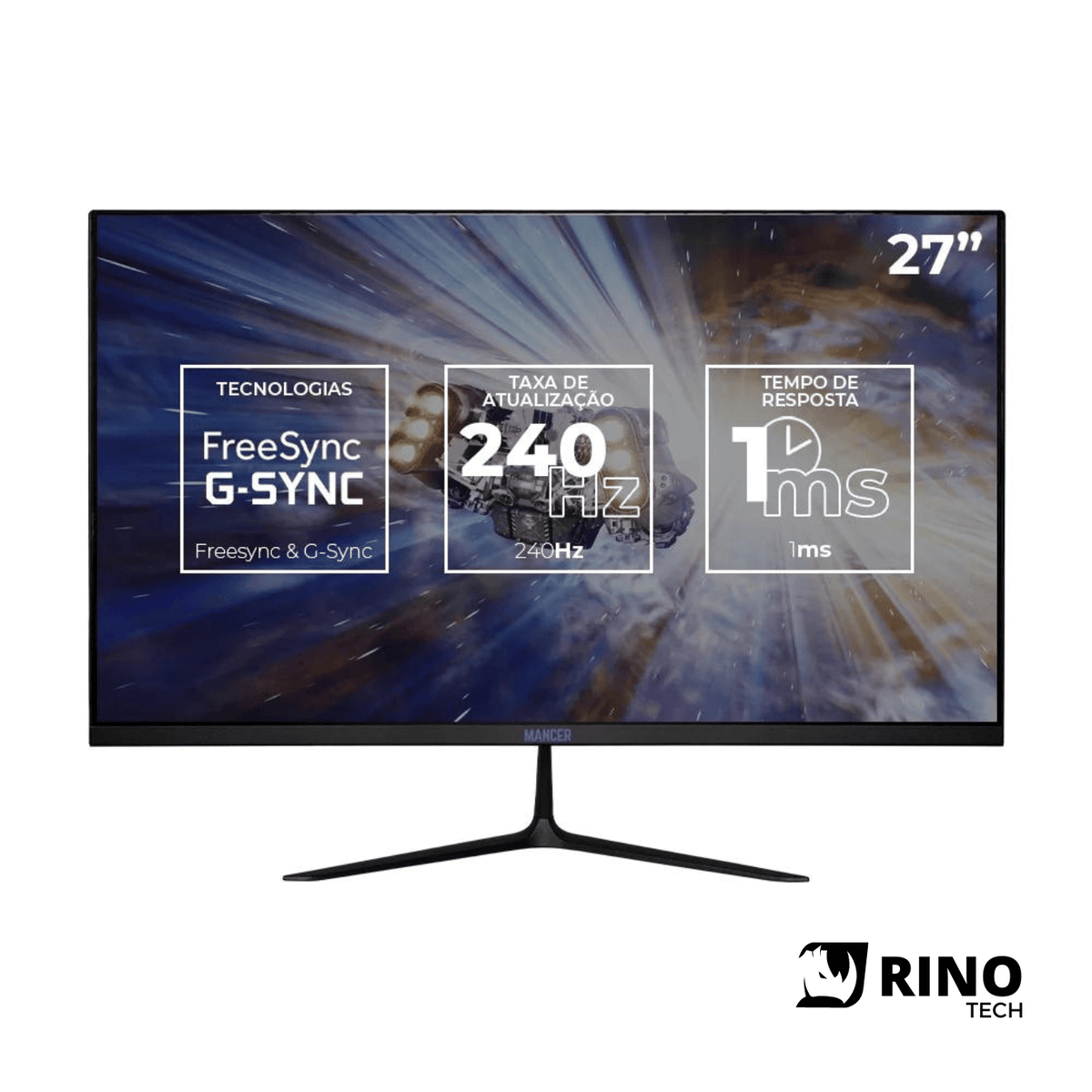 Monitor Gamer Mancer Horizon Z PRO240H - Rino Tech